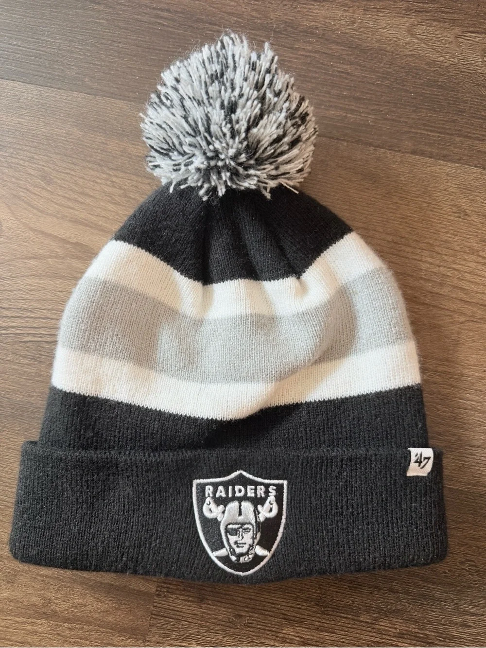 Women’s Las Vegas Raiders ’47 Pom Beanies Set/2